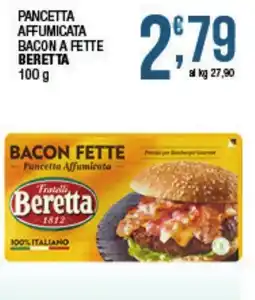 Maxi Sidis Bacon Fette Pancetta Affumicata Beretta offerta