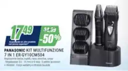 Leonardelli Panasonic kit multifunzione 7 in 1 offerta