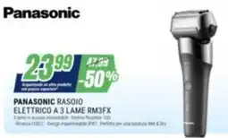 Leonardelli Panasonic rasoi elettrico a 3 lame rm3fx offerta