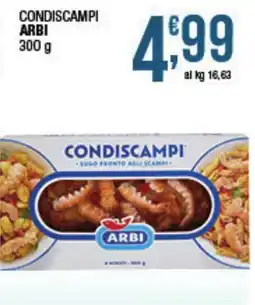 Maxi Sidis Condiscampi sugo pronto agli scampi Arbi offerta