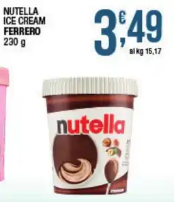 Maxi Sidis Nutella ice cream Ferrero offerta