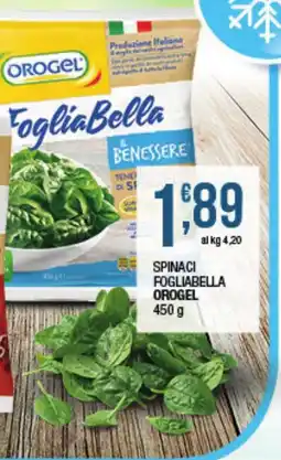 Maxi Sidis Spinaci Fogliabella OroGel offerta