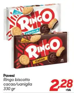 Pac Cash&Carry Pavesi Ringo biscotto cacao/vaniglia offerta