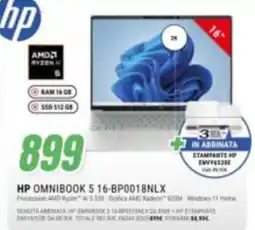Leonardelli HP OMNIBOOK 5 16-BP0018NLX offerta