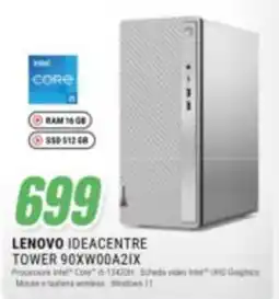 Leonardelli Lenovo Ideacentre Tower 90XW00A2IX offerta
