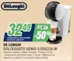 Leonardelli DeLonghi Dolce Gusto Genio S EDG226.W offerta