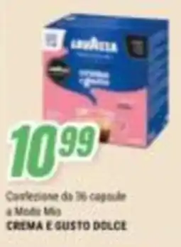 Leonardelli Lavazza a Modo Mio Crema e Gusto Dolce offerta
