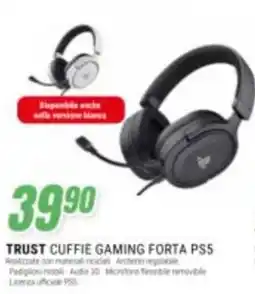 Leonardelli Trust cuffie gaming Forta PS5 offerta