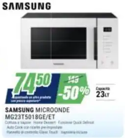 Leonardelli Samsung microonde offerta