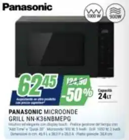 Leonardelli Panasonic microonde grill offerta