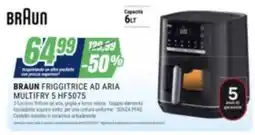 Leonardelli Braun friggitrice ad aria multifry 5 hf5075 offerta