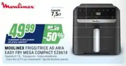 Leonardelli Moulinex friggitrice ad aria easy fry mega compact offerta
