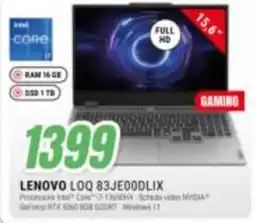 Leonardelli Lenovo LOQ 83JE00DLIX offerta
