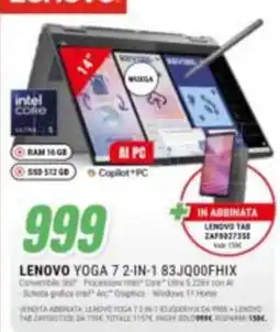 Leonardelli Lenovo Yoga 7 2-in-1 offerta