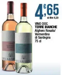 Maxi Sidis Vino doc terre bianche alghero rosato/vermentino di sardegna offerta