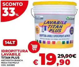 Conforama Idropittura lavabile Titan Plus offerta