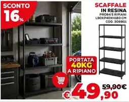Conforama Scaffale in resina offerta