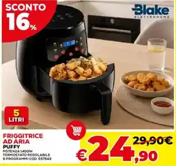 Conforama Friggitrice ad aria Puffy Blake offerta
