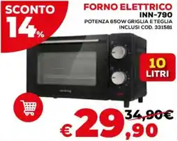 Conforama Forno elettrico Inn-790 offerta