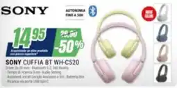Leonardelli Sony cuffia bt wh-c520 offerta
