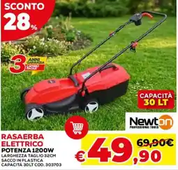 Conforama Rasaerba elettrico Newton offerta