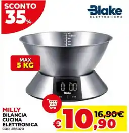 Conforama Milly bilancia cucina elettronica offerta