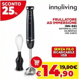 Conforama Frullatore ad immersione innoliving offerta