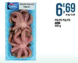 Maxi Sidis Polpo pulito Arbi offerta