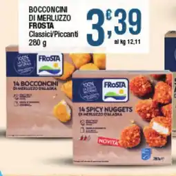Maxi Sidis Bocconcini di merluzzo Frosta Classici/Piccanti offerta