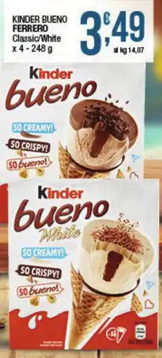 Maxi Sidis Kinder Bueno Ferrero Classic/White offerta