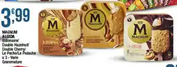 Maxi Sidis Magnum Algida Billionaire/ Double Hazelnut/ Double Cherry Le Peche/Le Pistache offerta
