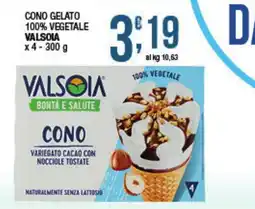Maxi Sidis Cono gelato Valsòia offerta