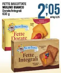 Maxi Sidis Fette biscottate Mulino Bianco offerta