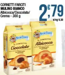 Maxi Sidis Cornetti farciti Mulino Bianco Albicocca/Cioccolato/Crema offerta