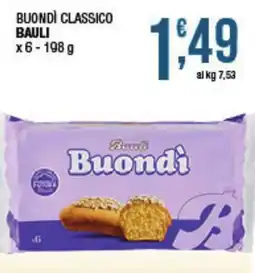 Maxi Sidis Buondì classico offerta