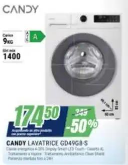 Leonardelli Candy lavatrice gd49gb-s offerta