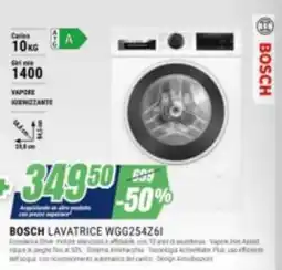 Leonardelli Bosch lavatrice WGG254Z6I offerta