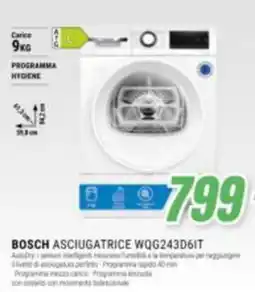 Leonardelli Bosch asciugatrice WQG243D6IT offerta