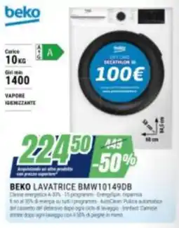 Leonardelli Beko lavatrice BMW10149DB offerta