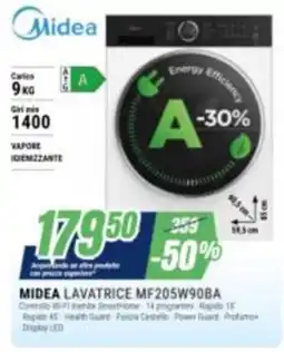 Leonardelli Midea lavatrice mf205w90ba offerta
