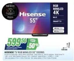Leonardelli Hisense TV RGB MINILED 55" offerta