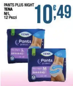 Maxi Sidis Tena Pants Plus Night offerta
