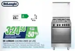Leonardelli DeLonghi cucina DMX 64 LSG offerta