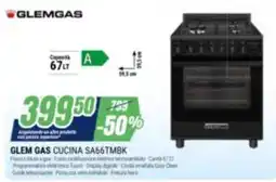 Leonardelli Glem Gas Cucina SA66TMBK offerta
