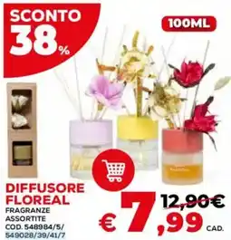 Conforama Diffusore floreal offerta