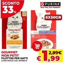 Conforama Gourmet Mon Petit filettini per gatti offerta