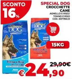 Conforama Special Dog Crocchette Cane Agnello e Riso offerta