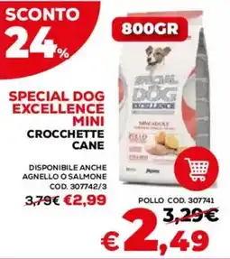 Conforama Special Dog Excellence Mini Crocchette Cane offerta