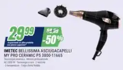Leonardelli Imetec bellissima asciugacapelli my pro ceramic p5 offerta