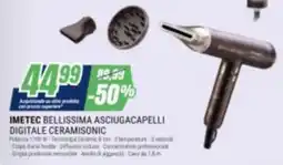 Leonardelli Imetec bellissima asciugacapelli digitale ceramisonic offerta
